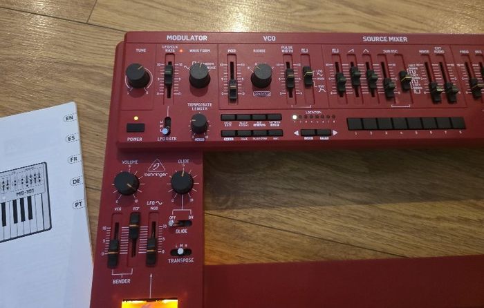 Behringer MS-101 Working, no Keyboard