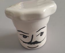 Pastry Chef Kitchen Pot - c.1970s