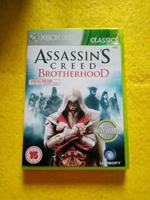 Assassins creed Brotherhood Xbox 360 games Original Pal version