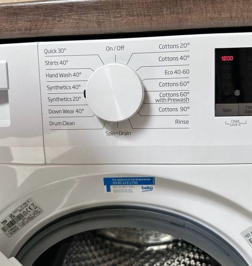 Beko washing machine