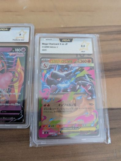 Graded pokemon cards