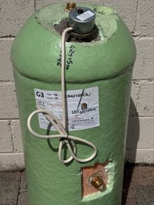 2024 114L LB Cylinders 42x15 Insulated Copper Hot Water Cylinder, Installed but Never Used
