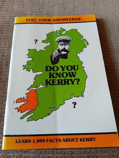 1986 Do You Know Kerry? Test Your Knowledge. Eamon Herlihy. Quiz. History. Vintage.