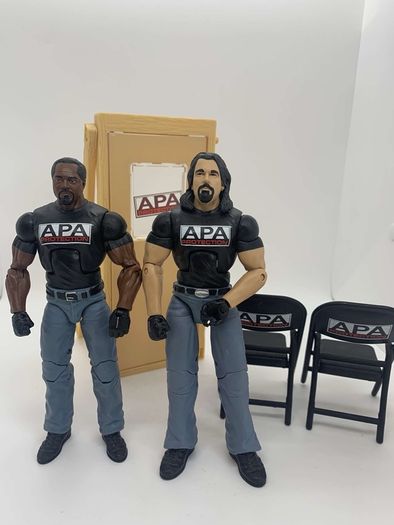wwe elite series 38 APA Farooq & Bradshaw action figures