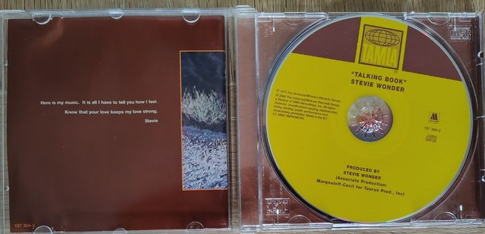 Stevie Wonder - Talking Book CD (1972) 2000 Remastered Reissue Funk Soul VG+