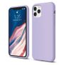 Liquid Silicone Case For iPhone 11 Pro Luxury Thin Soft Phone Cover New Lilac Purple - FHT4IP11PLK Image 5