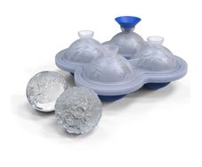 Globe & Moon Ice Cube Tray x 4