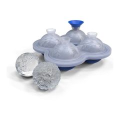 Globe & Moon Ice Cube Tray x 4