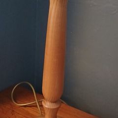 Hand Turned Wooden Lamp Base
