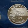 Euro coins sets + Special Edition Banknote Proof commemorative medals 2003 Collection in wood chest Image 7