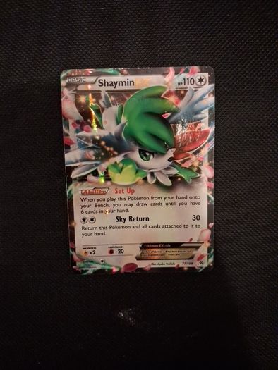 Pokemon Card: shaymin ex 77
