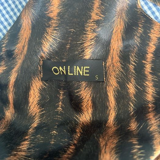 Animal print maxi dress. Size S