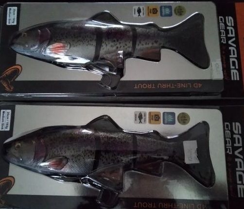 Savage Gear 4D Line Thru Trout 25cm