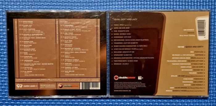 CD Set Erotic Lounge and The Erotic Session, perfect condition.
