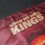 MUHAMMAD ALI v GEORGE FOREMAN 'When we were Kings' movie documentary film banner flag boxing gym Image 3