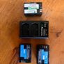LP-E6 batteries and charger Image 2