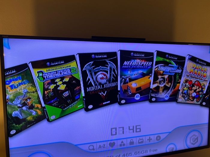Modded Wii 500gb