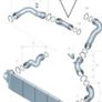 7H0145708E For VW Transporter T5 1.9TDi 2003-2009 Intercooler Pipe Turbo Hose 7H0145708H Image 2