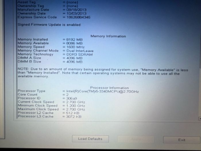 Dell Lattitude E6430 i5-3340M 2.7GHz