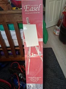wooden easel