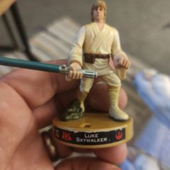 2005 LFL Hasbro Star Wars Attacktix Game Piece Luke Skywalker. Used.