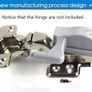 Universal Cabinet Cupboard Close Wardrobe Inner Hinge LED Sensor Light System Image 2
