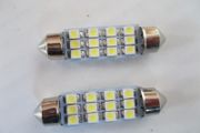 41mm White 3528 12 SMD LED Festoon Dome Bulb Lamp Light 12V