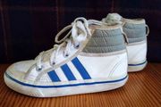 Adidas Honey Mid kids trainers blue white 10K 28