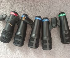 Peavey PVM 5 piece drum microphone set