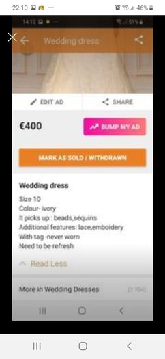 Wedding dress