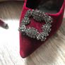 Velvet heels Image 3