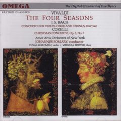 Vivaldi Four Seasons. Bach concerto for violin / corelli Christmas concerto. CD. Free Postage!