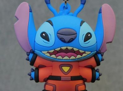 Disney Stitch 3D Experiment 626 Bag Chip/Keychain