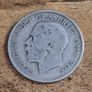 Great Britain UK 1921, One Shilling, George V, Silver Coin - free standard postage Image 2