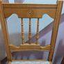 Set Of Six Contemporary Pine Dining Chairs Image 4