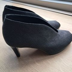 Peep toe high heels