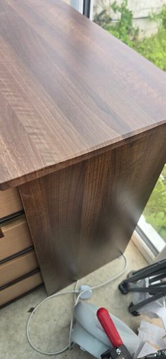 Dark Walnut Bedroom Dressing table with drawers