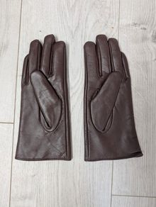Woman's Leather Gloves (brown)