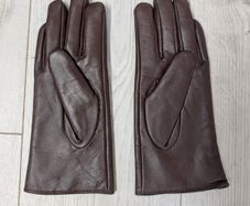 Woman's Leather Gloves (brown)