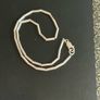 silver necklace Image 2