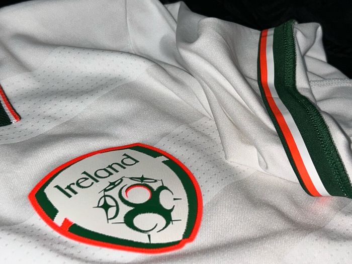Republic Of Ireland Match Worn / Issue 2017/18 away Jersey Shirt New Balance