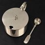 Vintage Silver-Plated Mustard Pot Image 6