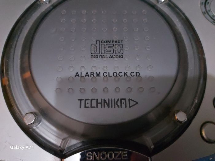 Technika CDCR-106 Alarm Clock Radio Vintage Tested Working Nice Condition