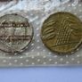 Germany 1924 coins set incl silver 1 mark | original post WWI Image 6