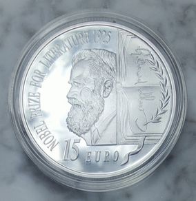 Ireland 15 Euro Silver (.925) Proof Coin 2025 - George Bernard Shaw