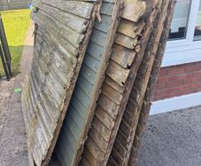 Very old garden fences x 5