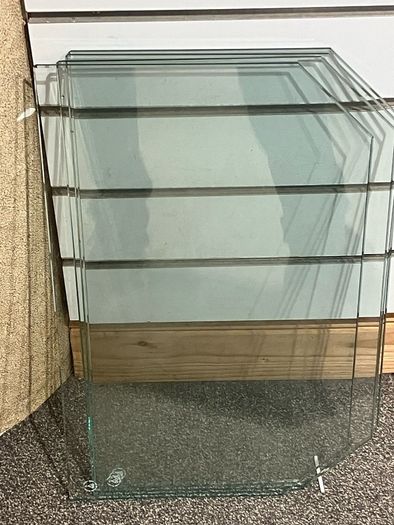 Retail Glass Shelves Job Lot