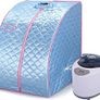 Mini portable sauna with folding chair and  steam boiler Image 7