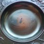 Vintage Heavy gauge Bronze Dish Image 9