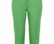 Part Two Green Croppwd Trouser